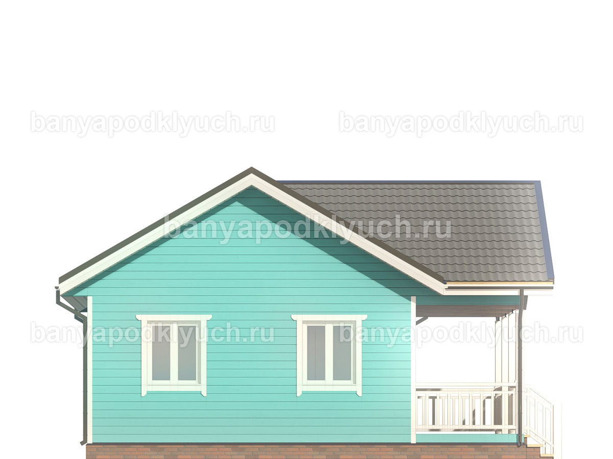 Каркасная баня 9x8 м Каркасная баня 9x8 м
