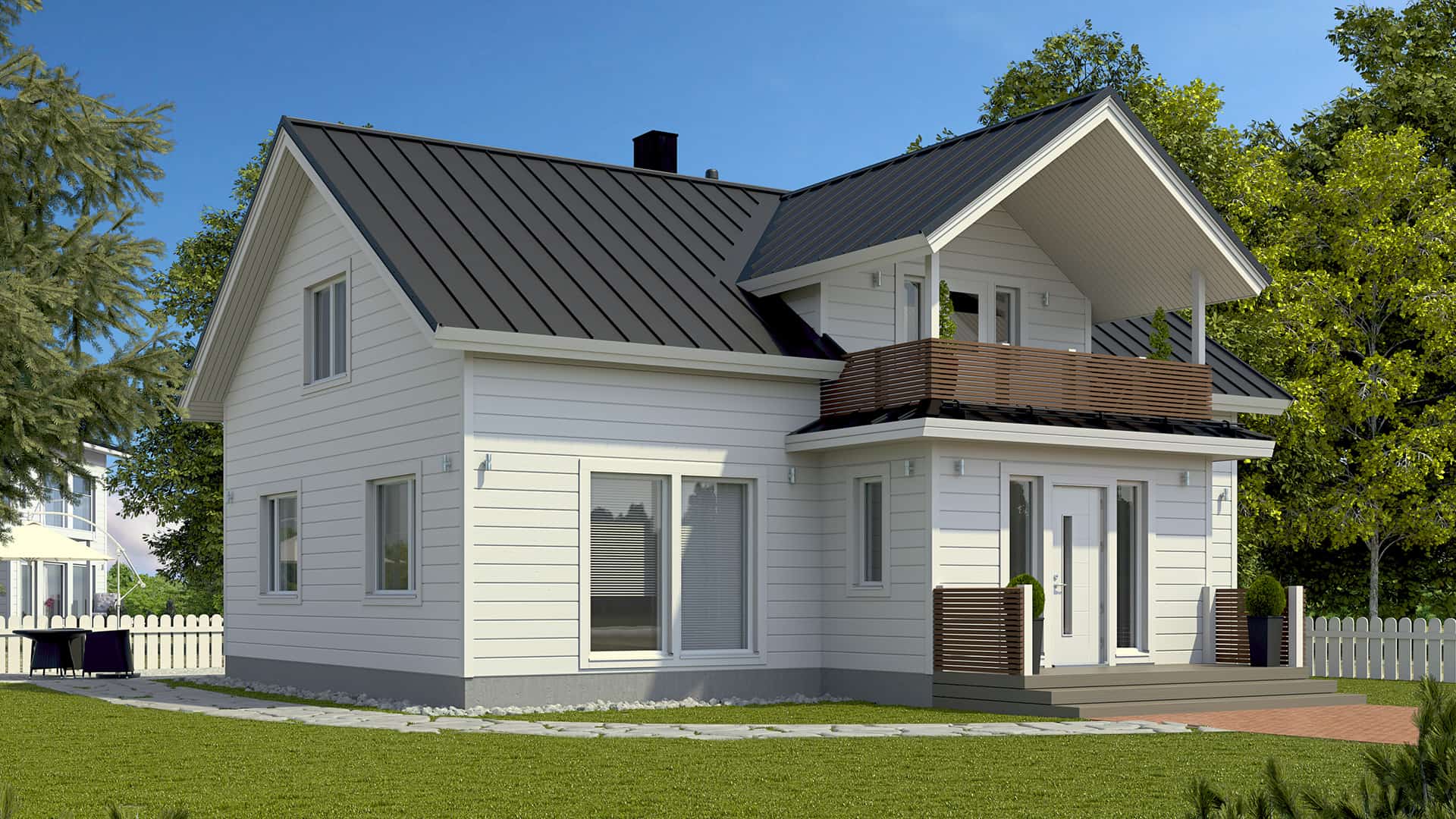 Дом из бруса 13×10 м Дом из бруса 13×10 м
